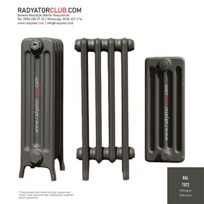 Perkolon Dokum Radyatör 500-70 ral 7022 kolon 8 Perkolon Dokum Radyatör 500-70 ral 7022 kolon 8